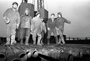 Urengoy gas field, 1982