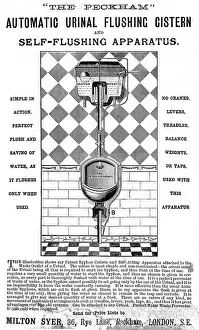 Urinal: URINAL ADVERT 1889