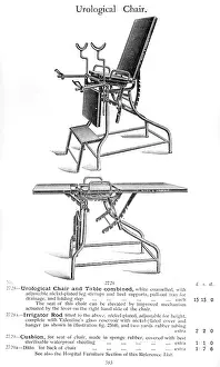 Drainage: UROLOGICAL CHAIR, TABLE