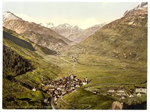 Andermatt: The Ursern Valley, Andermatt, Switzerland