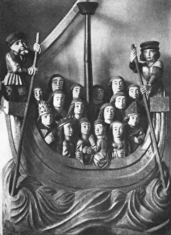 Virgins: Ursula of Cologne, + 304 or 451, saint, scene