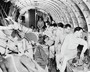 Freight: U.S. Air Transport Command cargo planes do