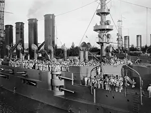 Ubersee: US-American Warship around 1912