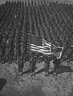 Bragg: U.S. Army 41st Engineers on parade ground ?