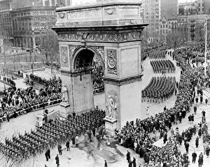 82nd: U.S. army - parade - WW2 - NYC