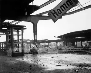 Hamm: U.S. Army - soldier - WW2 - Germany