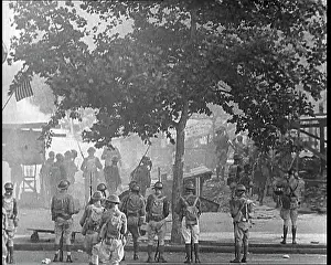 Confronting: U.S Army Soldiers Confronting Protesting Soldiers