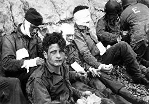 Ond Day: U.S. assault troops of the 16th Infantry Regiment