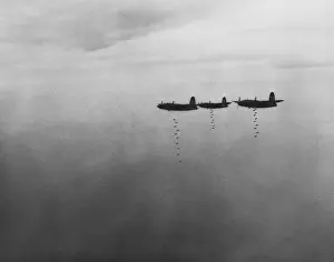 Air Force: U.S. B-26 medium bombers dropped bombs on ports