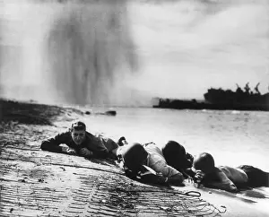 Beachhead: U.S. Coast Guardsmen and Navy beach battalion