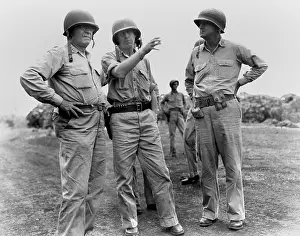 Edson: U.S. Commanders on an inspection during World