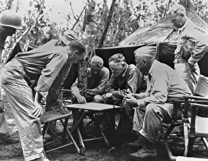 Cartwheel: U.S. Commanders behind the front line on Bougainville