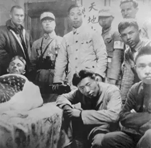 Hilger: U.S. Doolittle Raider with his Chinese friends