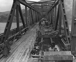 Bsloclcgr: U.S. First Army at Remagen Bridge before four