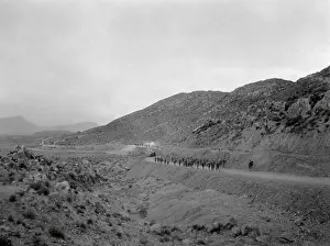 Kasserine: U.S. Infantry returning to the Kasserine Pass
