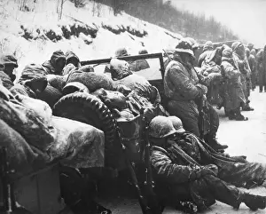 East Asia: U.S. Marines of the 5th and 7th Regiments withdrew