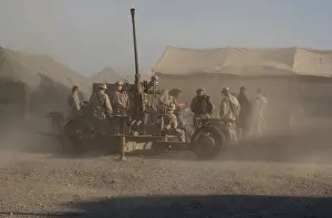 Kandahar: U.S. Marines at a forward operating base ?