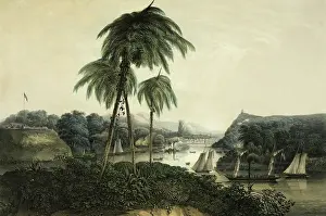 1847: The U.S. naval expedition ascending the Tuspan