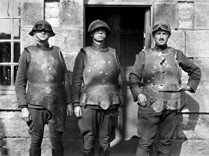 Vests: U.S. soldiers - body armor - U.S. Army - World War I