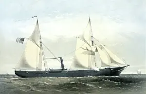 C1861: U.S. steam gun boat Chippewa