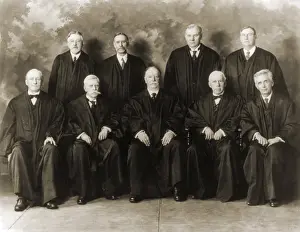 Mcreynolds: U.S. Supreme Court in 1925. Left to right: ?