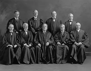 Pitney: U.S. Supreme Court, ca. 1920-21. L-R: Seated: William