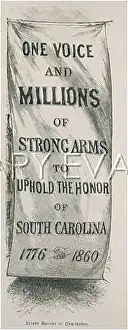 Uphold: USA/1860/S.CAROLINA FLAG