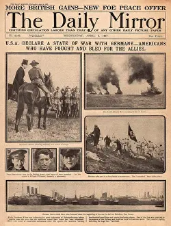 Hoboken: USA declares war on Germany, WW1