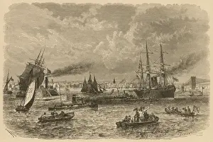 Throng: USA/NEW YORK/HARBOUR
