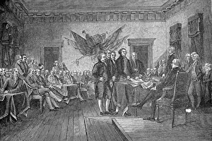 Trumbull: USA, politics, Declaration of Independence, Philadelphia
