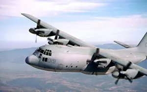 Wal003: Usaf C-130H Hercules Aircraft