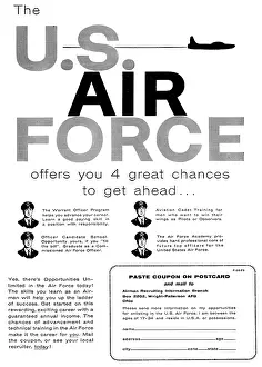 U.s.air: USAF - U.S.Air Force Recruitment 1956