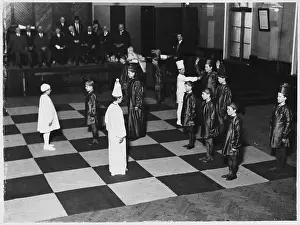 Chessmen: USING BOYS AS CHESSMEN