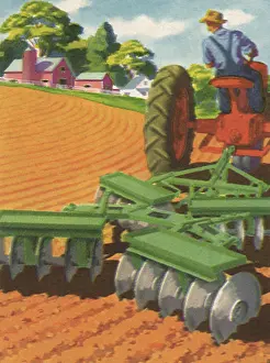 Drainage: Using a Disk Harrow