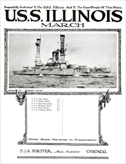 U.s.s: USS Illinois March