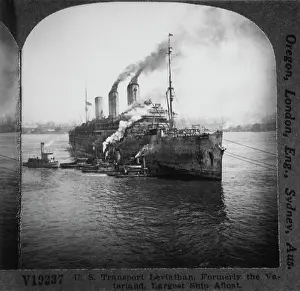 Vaterland: USS Leviathan - world war I - wwI - ship
