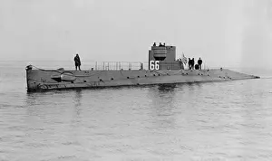 Submersible: USS O-5 (SS-66) was one of 16 O-class submarines