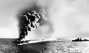 Blown: USS Omany Bay, 1945