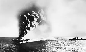 Heavily: USS Ommaney Bay, 1945