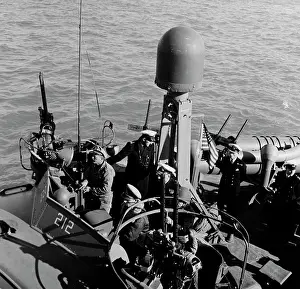 Torpedo: USS PT-212 with several British officers on