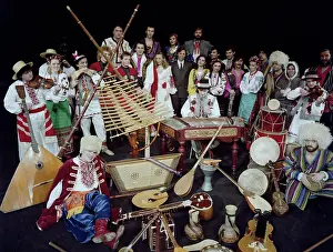 Saying: USSR state folk music ensemble