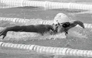 Ukranian: USSR-USA friendly swimming match