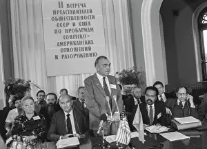 Disarmament: USSR - USA Public Representatives Second Meeting