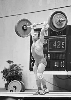 Weightlifter: USSR weightlifting championship