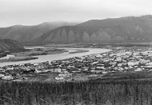 Yakut: Ust-Nera settlement, center of Oymyakon district, 1984