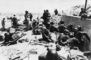 Treated: Utah Beach after the successful landing, 06.06.1944