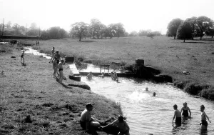 Uttoxeter: Uttoxeter, the Hockley c1955