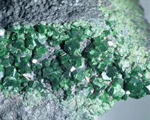 Beryl: Uvarovite garnet