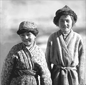 Padded: Uyghur Children - close to Kashgar