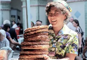 Cookies: Uzbek market, 1978